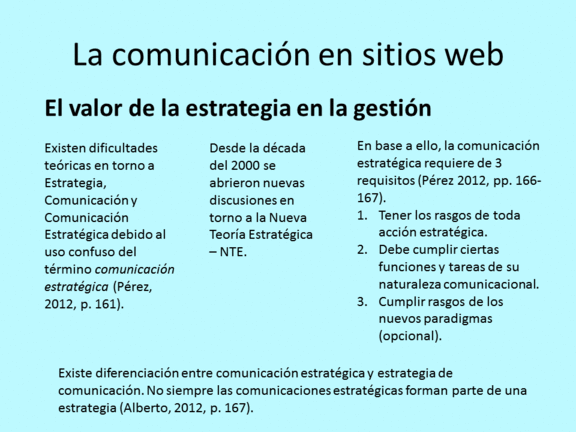 3 versiones de la diapositiva Requisitos de la comunicación estratégica